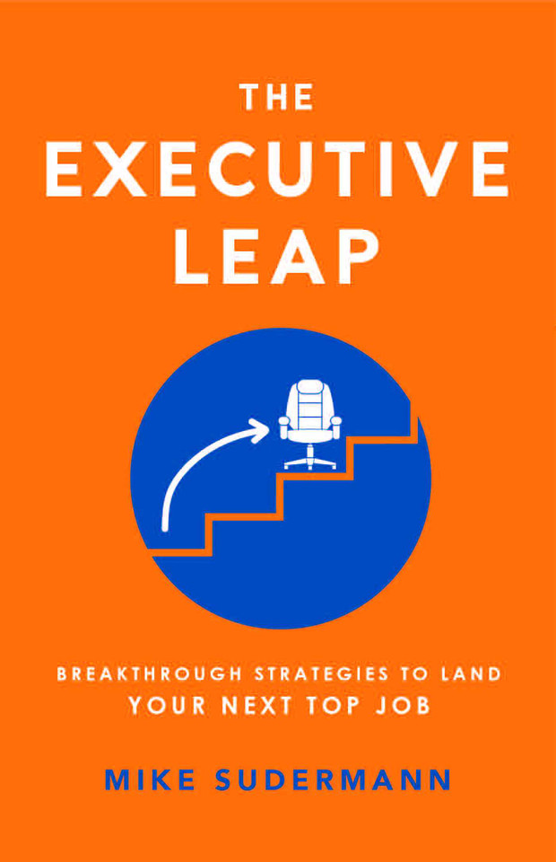 The Executive Leap: Breakthrough Strategies To Land Your Next Top Job book cover by Mike Sudermann