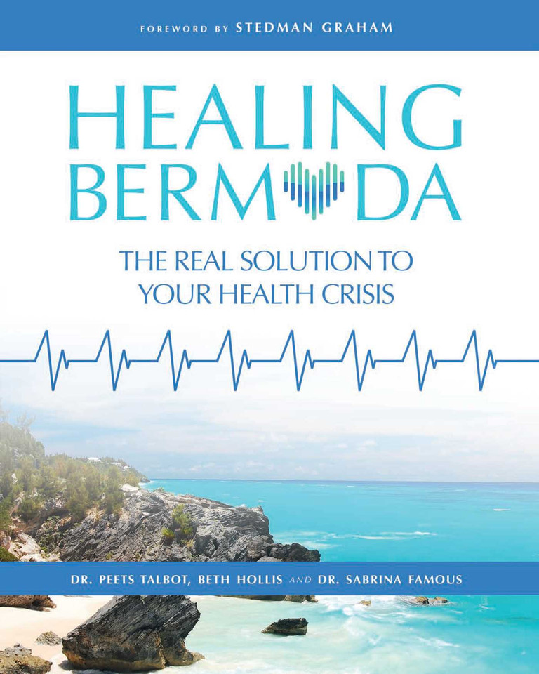 Healing Bermuda: The Real Solution To Your Health Crisis book cover by Peets Talbot, Beth Hollis, Sabrina Famous