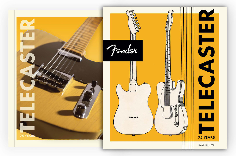 Fender Telecaster: 75 Years book cover by Dave Hunter