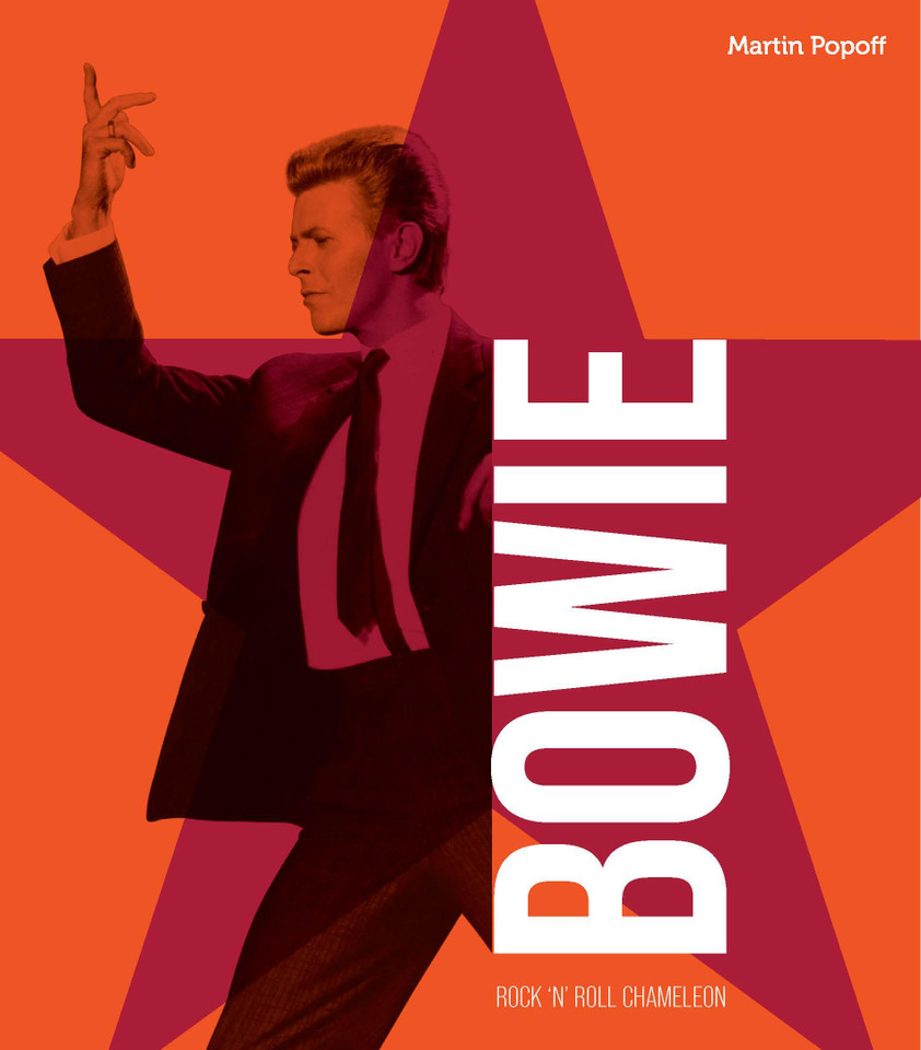 David Bowie: Rock 'n' Roll Chameleon book cover by Martin Popoff