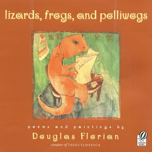 Lizards, Frogs, and Polliwogs book cover by Douglas Florian