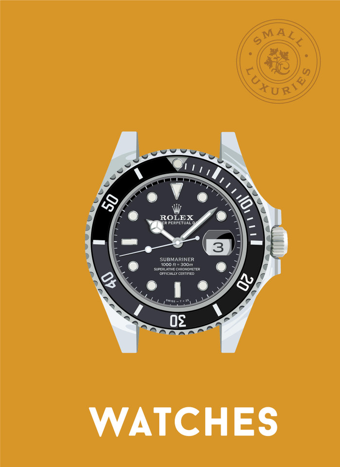 Small Luxuries: Watches (Small Luxuries) book cover by David Von Bader