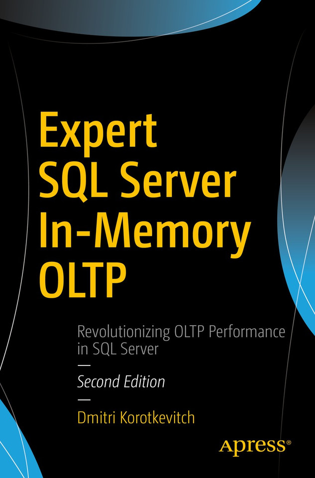 Expert SQL Server In-Memory OLTP book cover by Dmitri Korotkevitch