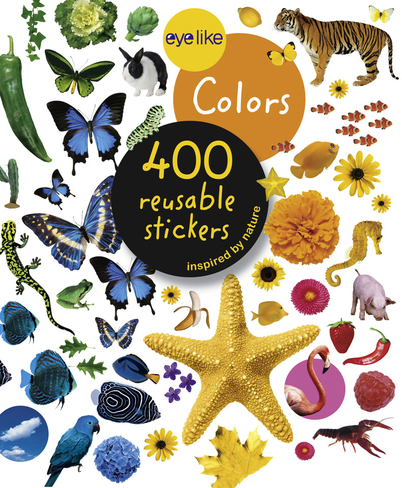 Eyelike Stickers: Colors (Eyelike Stickers) book cover by Workman Publishing