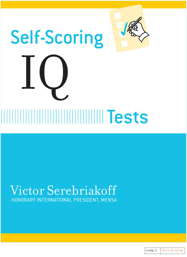 Self-Scoring IQ Tests book cover by Victor Serebriakoff