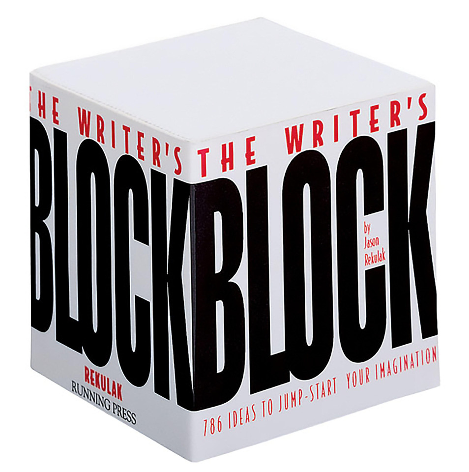 The Writer's Block: 786 Ideas To Jump-start Your Imagination book cover by Jason Rekulak