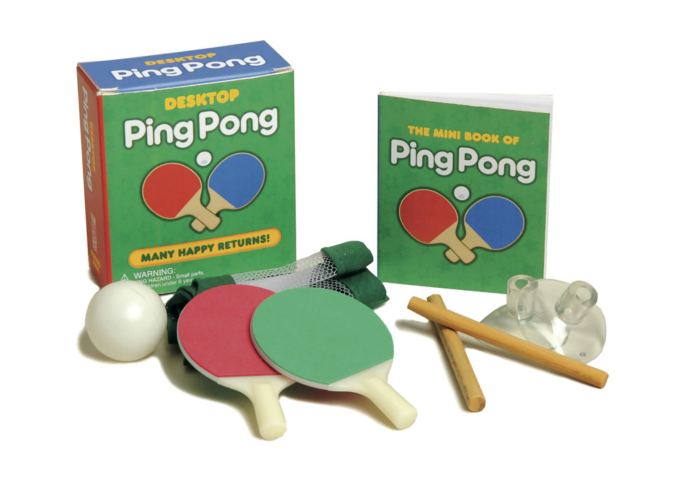Desktop Ping Pong (RP Minis) book cover by Chris Stone