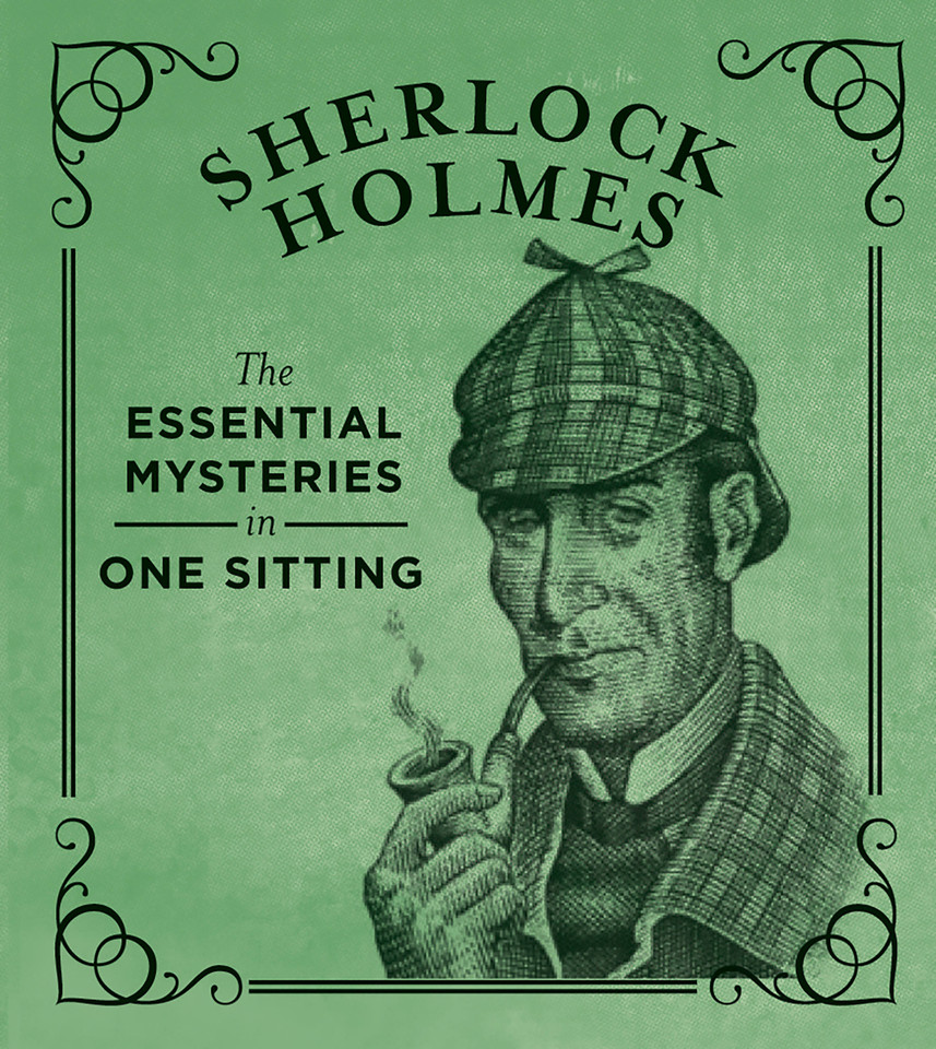 Sherlock Holmes: The Essential Mysteries in One Sitting (RP Minis) book cover by Jennifer Kasius