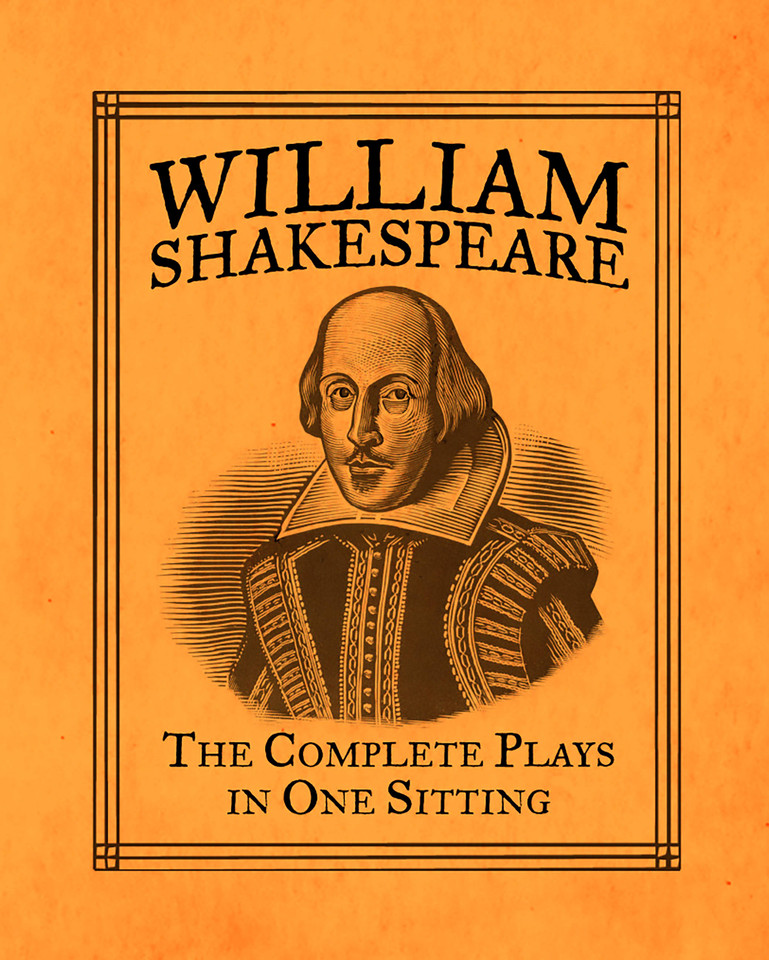William Shakespeare: The Complete Plays in One Sitting (RP Minis) book cover by Joelle Herr