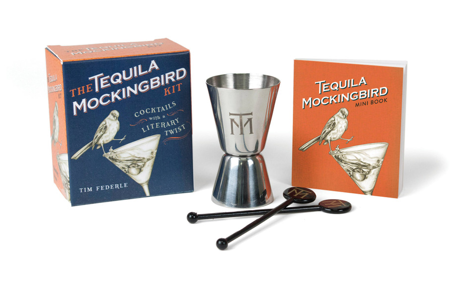 The Tequila Mockingbird Kit: Cocktails with a Literary Twist (RP Minis) book cover by Tim Federle