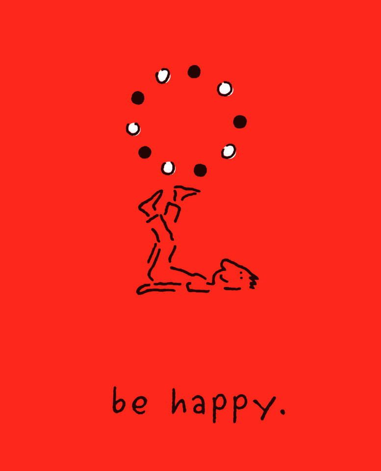 Be Happy (Deluxe Edition): A Little Book to Help You Live a Happy Life book cover by Monica Sheehan