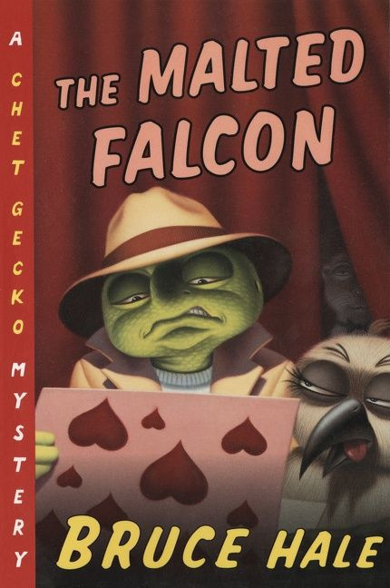 The Malted Falcon: A Chet Gecko Mystery (Chet Gecko #7) book cover by Bruce Hale