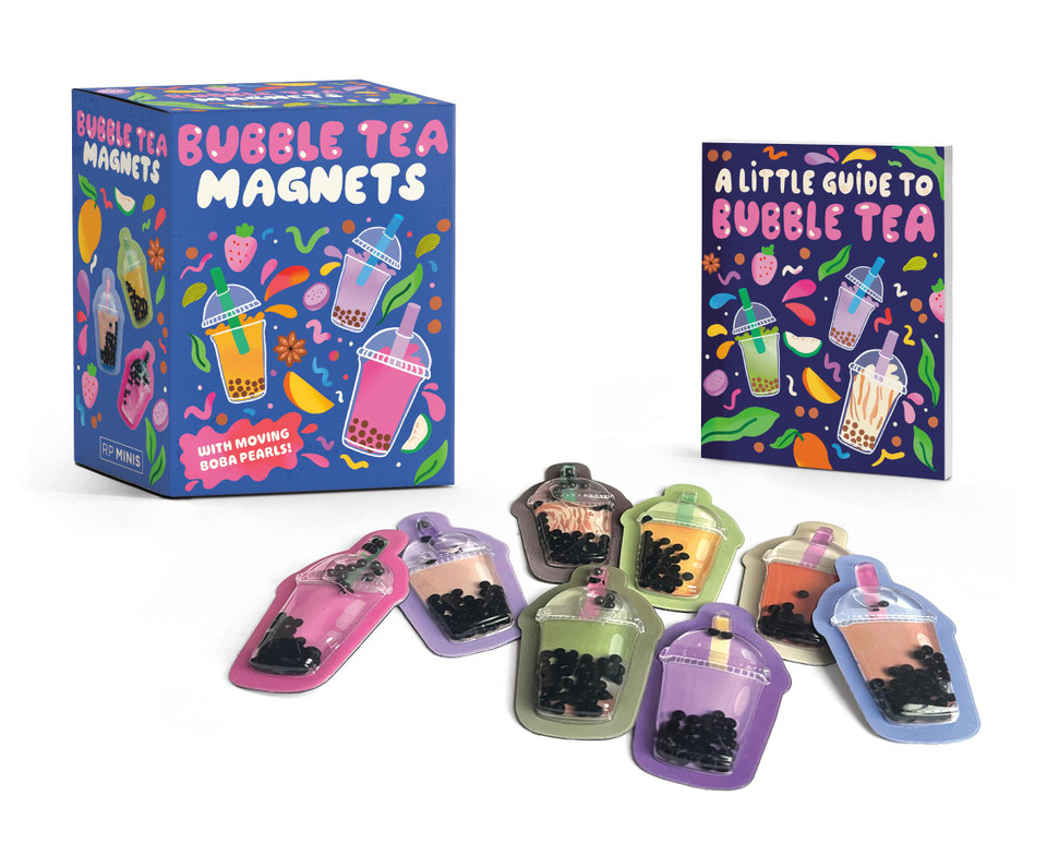 Bubble Tea Magnets: With Moving Boba Pearls! (RP Minis) book cover by Melissa Maxwell