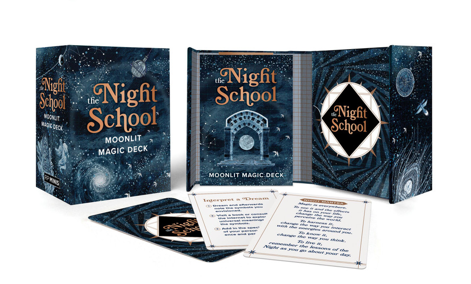 The Night School: Moonlit Magic Deck (RP Minis) book cover by Maia Toll