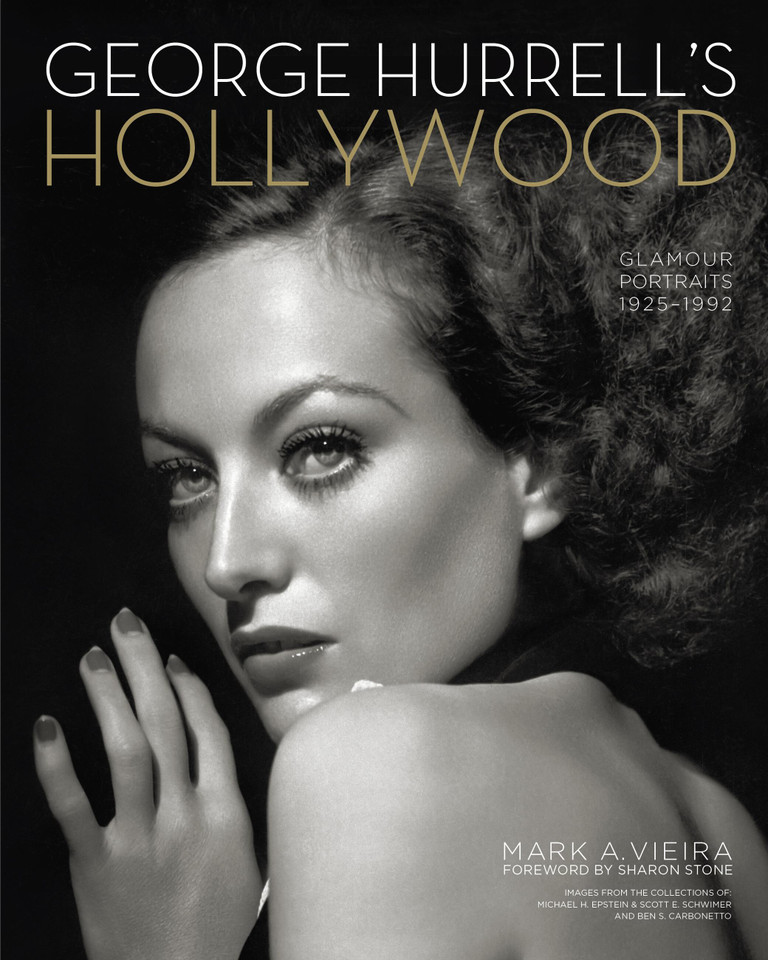 George Hurrell's Hollywood: Glamour Portraits, 1925-1992 book cover by Mark A. Vieira