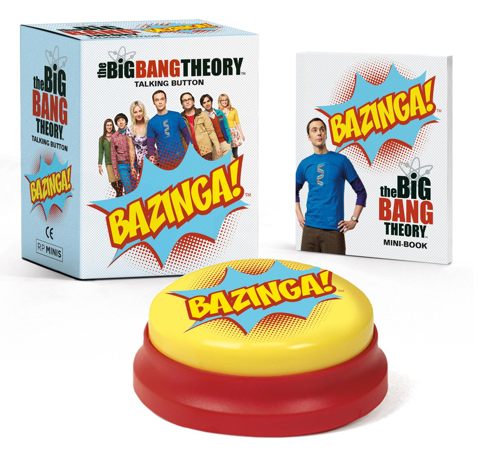 The Big Bang Theory Talking Button: Bazinga! (RP Minis) book cover by Bryan Young
