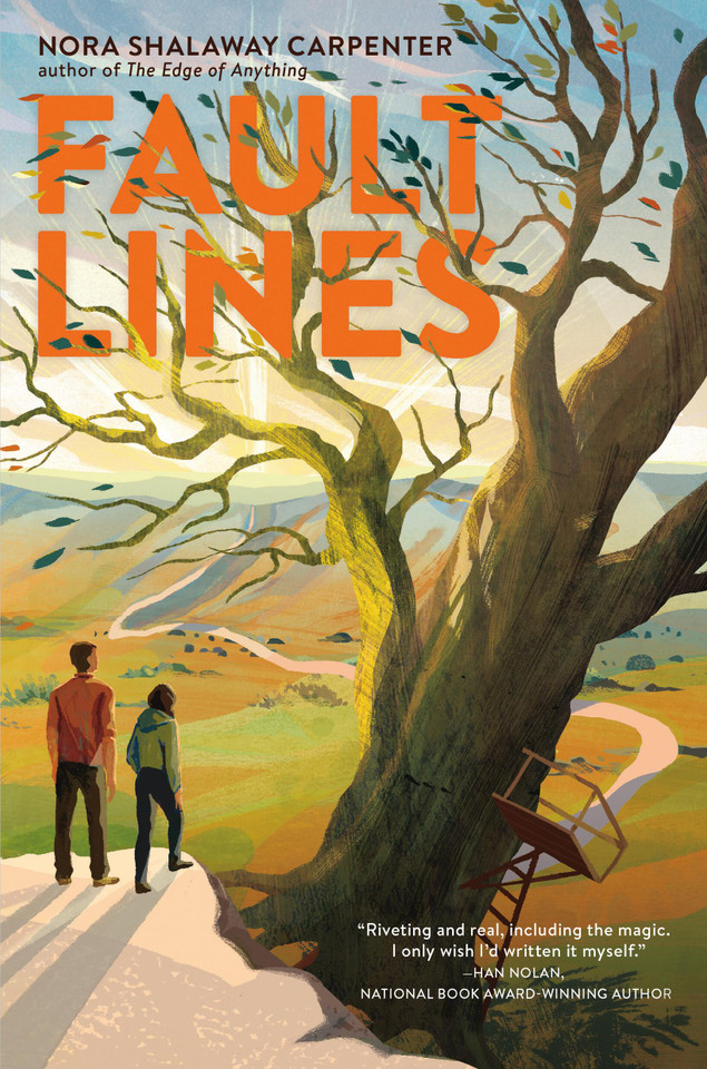 Fault Lines book cover by Nora Shalaway Carpenter