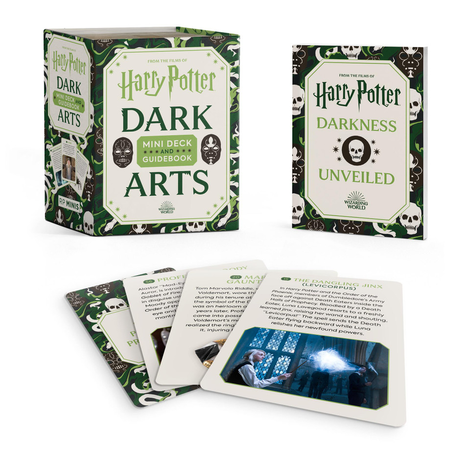 Harry Potter Dark Arts Mini Deck and Guidebook (RP Minis) book cover by Donald Lemke