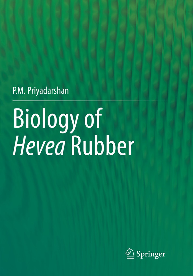 Biology of Hevea Rubber book cover by P.M. Priyadarshan