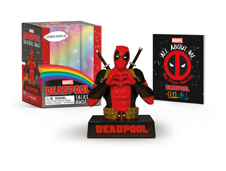 Marvel: Deadpool Talking Bust: Chimichanga! (RP Minis) book cover by Robert K. Elder
