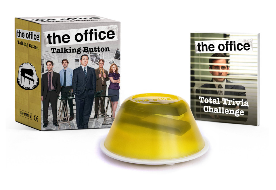 The Office: Talking Button (RP Minis) book cover by Andrew Farago, Shaenon K. Garrity