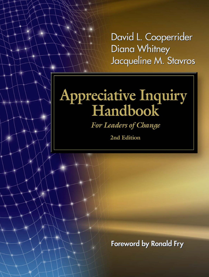 The Appreciative Inquiry Handbook: For Leaders of Change book cover by David L. Cooperrider