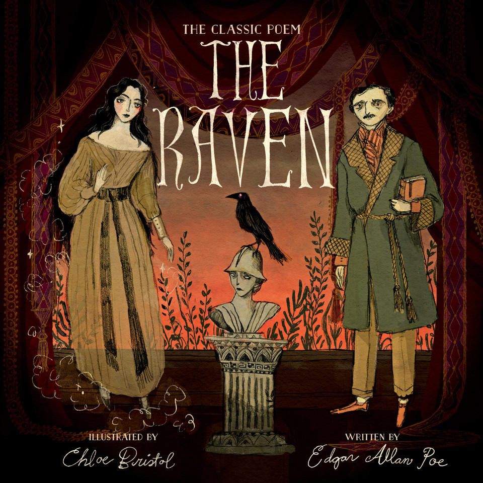 The Raven: The Classic Poem book cover by Edgar Allan Poe