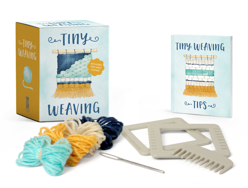Tiny Weaving: Includes Two Mini Looms! (RP Minis) book cover by Emily Loy