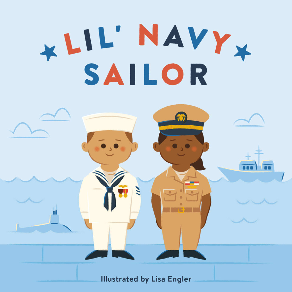 Lil' Navy Sailor (Mini Military) book cover by RP Kids
