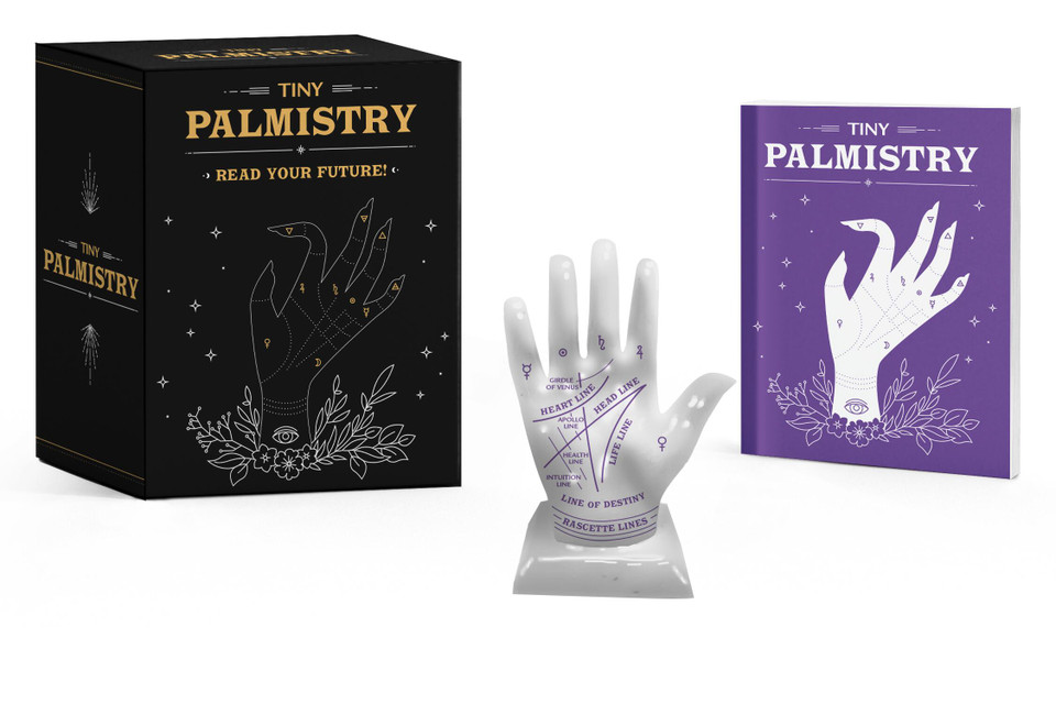 Tiny Palmistry: Read Your Future! (RP Minis) book cover by Nikki Van De Car