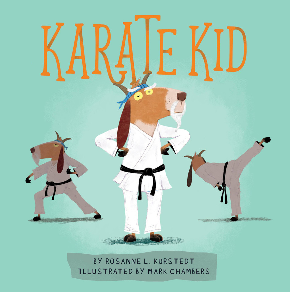 Karate Kid book cover by Rosanne L. Kurstedt
