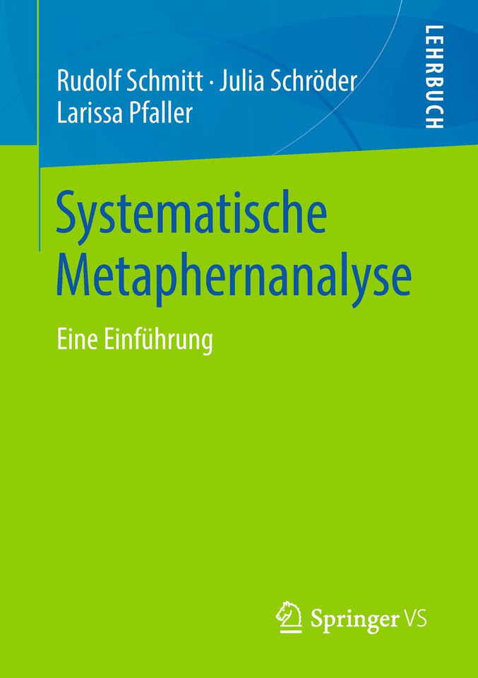Systematische Metaphernanalyse: Eine Einführung book cover by Rudolf Schmitt, Julia Schröder, Larissa Pfaller