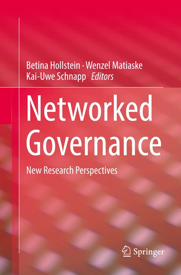 Networked Governance: New Research Perspectives book cover by 