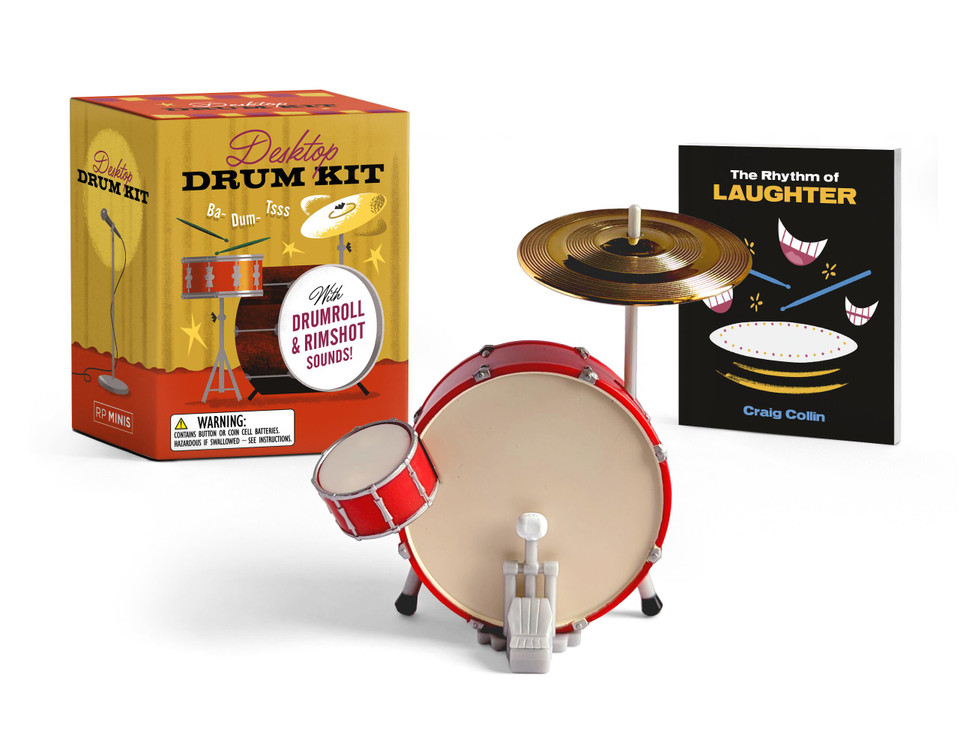 Desktop Drum Kit: With Drumroll and Rimshot Sounds! (RP Minis) book cover by Craig Collin