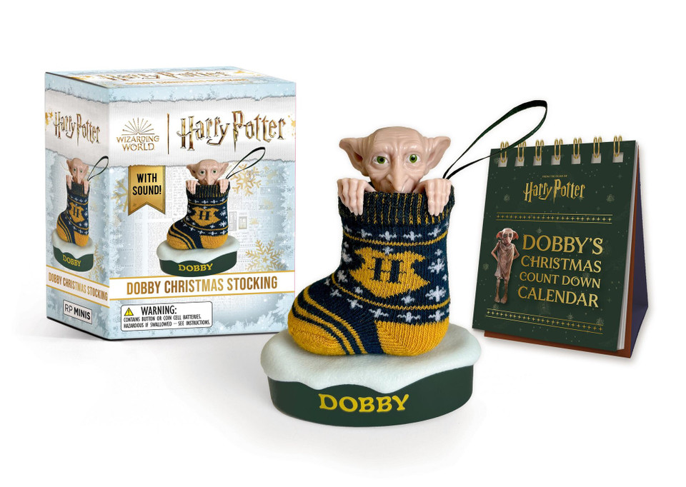 Harry Potter Dobby Christmas Stocking: With Sound! (RP Minis) [9780762487578]