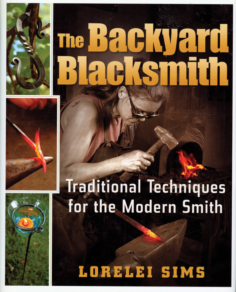 The Backyard Blacksmith book cover by Lorelei Sims