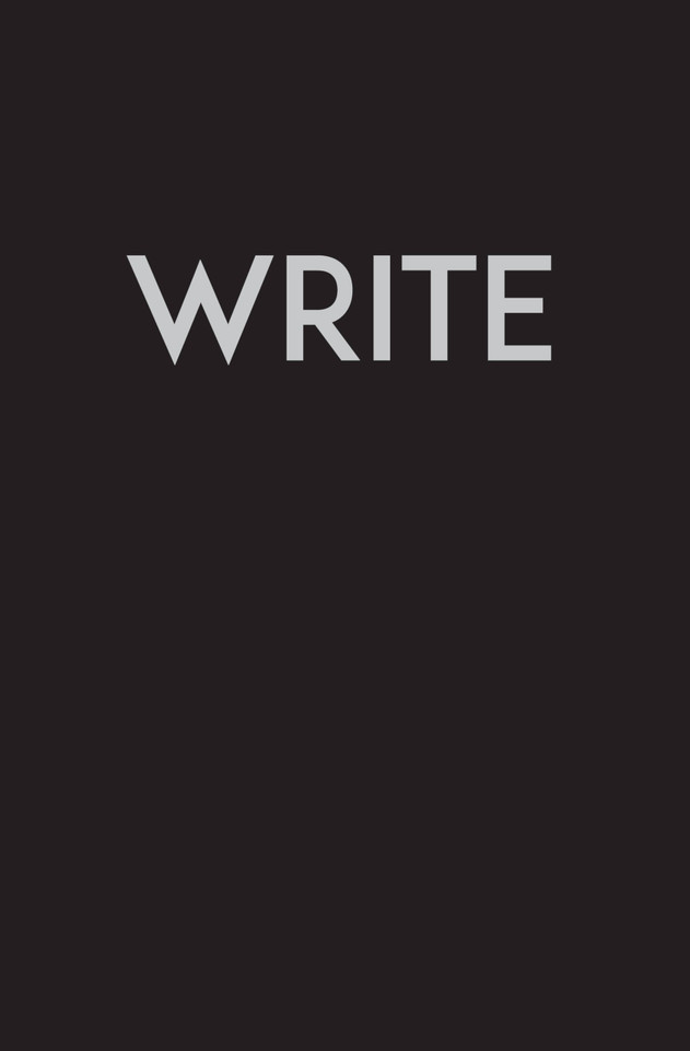 Write - Medium Black (Creative Keepsakes) book cover by Editors of Chartwell Books