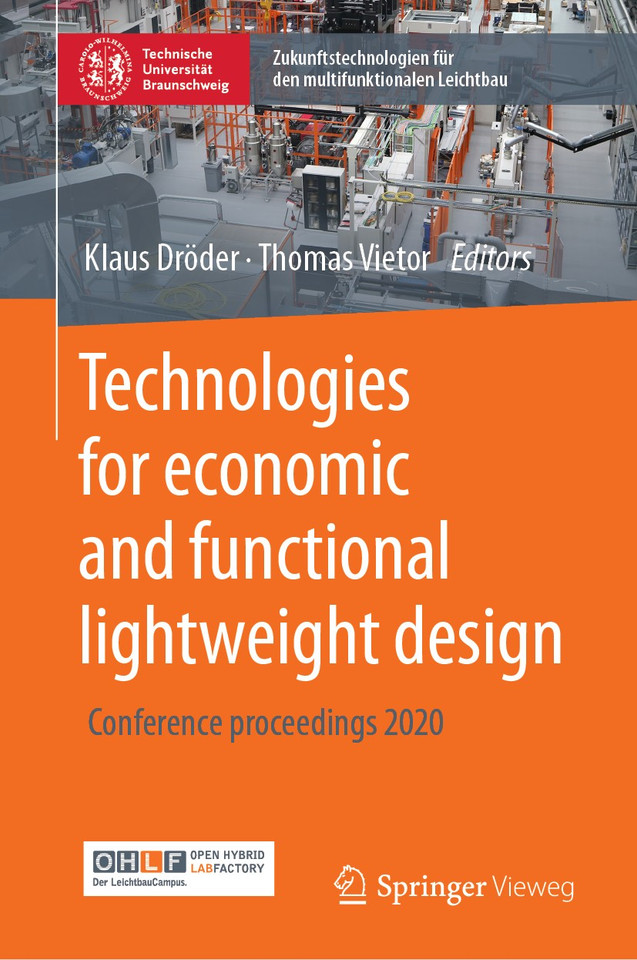Technologies for economic and functional lightweight design: Conference proceedings 2020 (Zukunftstechnologien für den multifunktionalen Leichtbau) book cover by 