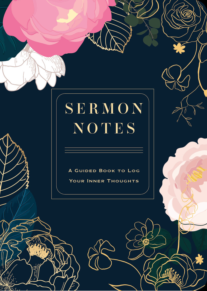 Sermon Notes: A Guided Book to Log Your Inner Thoughts (Creative Keepsakes) book cover by Editors of Chartwell Books