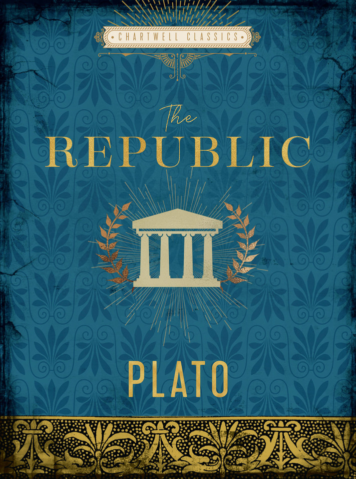 The Republic (Chartwell Classics) book cover by Plato