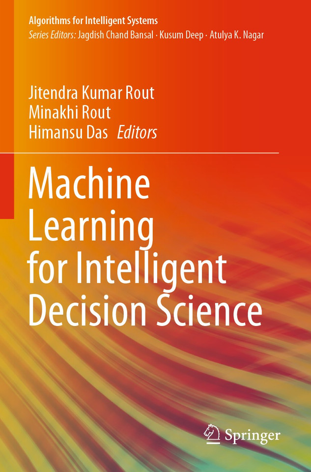 Machine Learning for Intelligent Decision Science (Algorithms for Intelligent Systems) book cover by 