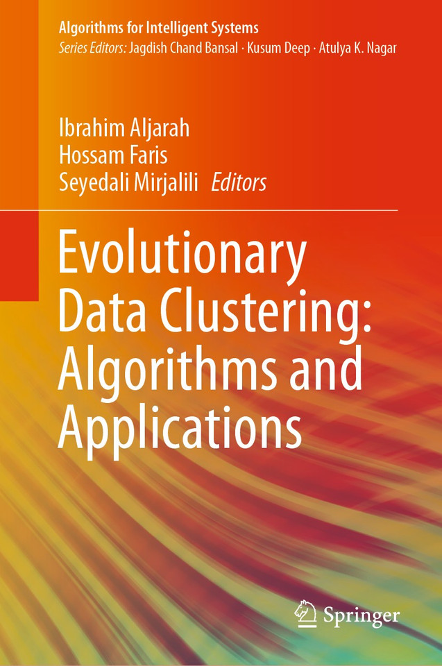 Evolutionary Data Clustering: Algorithms and Applications (Algorithms for Intelligent Systems) book cover by 