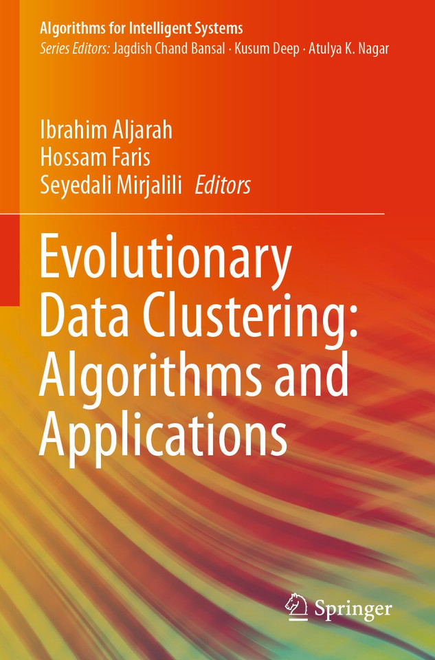 Evolutionary Data Clustering: Algorithms and Applications (Algorithms for Intelligent Systems) book cover by 