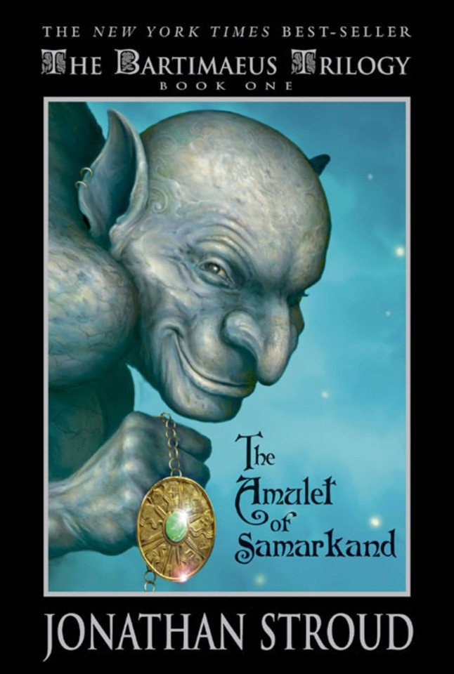 The Amulet of Samarkand (The Bartimaeus Sequence #1) book cover by Jonathan Stroud