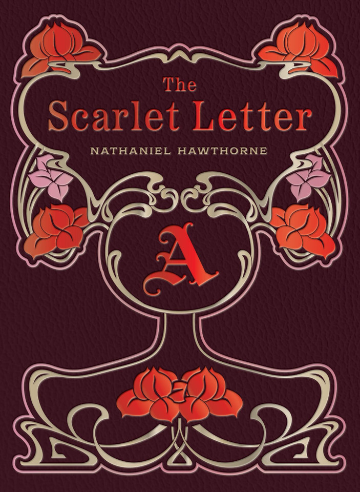 The Scarlet Letter (Chartwell Deluxe Editions) book cover by Nathaniel Hawthorne