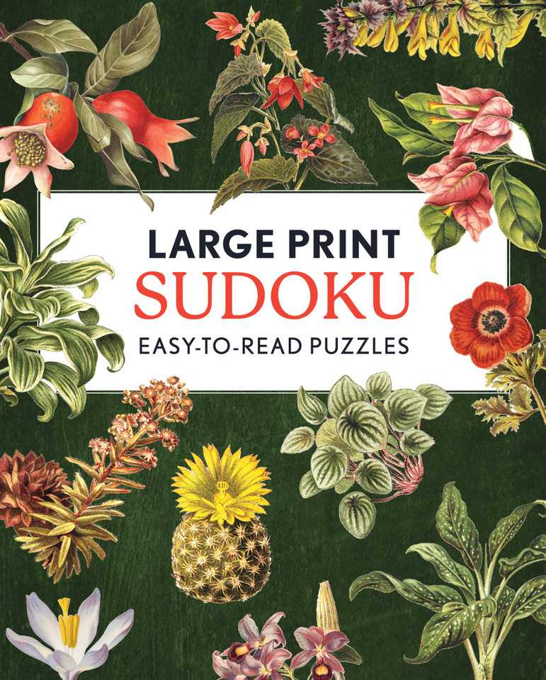 Large Print Sudoku: Easy-to-Read Puzzles book cover by Editors of Chartwell Books