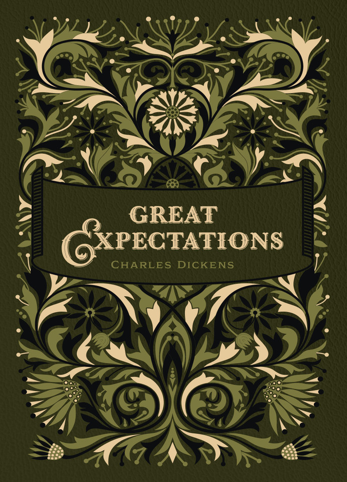 Great Expectations (Chartwell Deluxe Editions) book cover by Charles Dickens