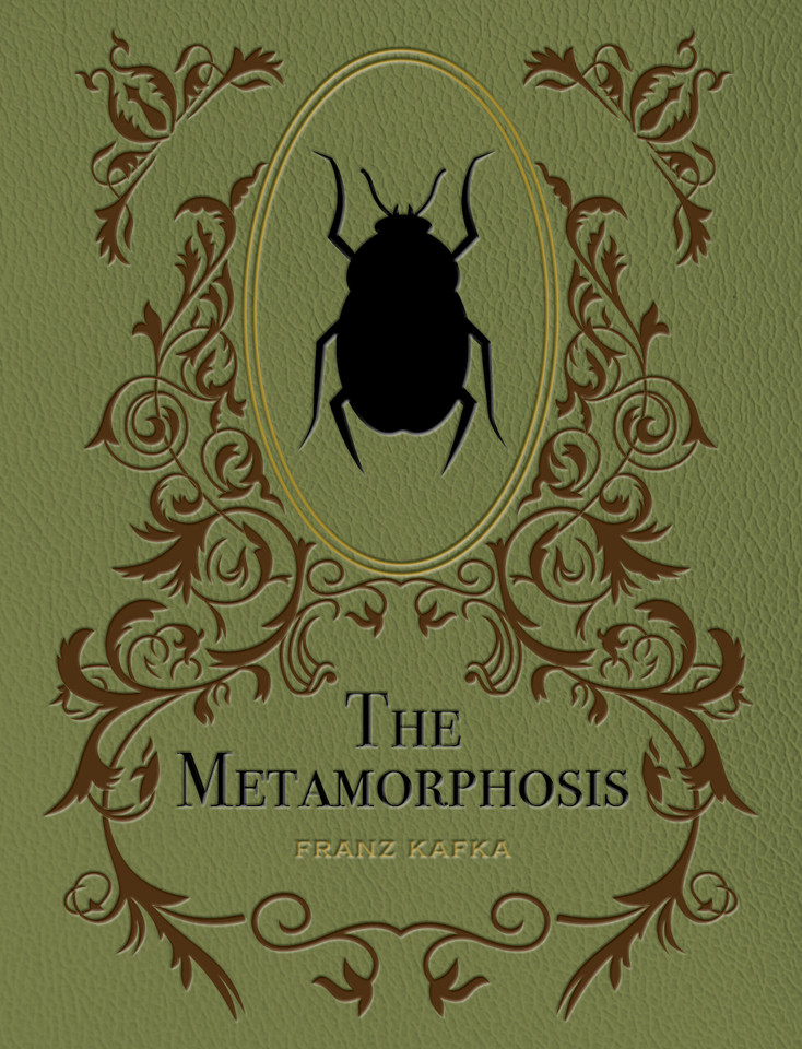 The Metamorphosis (Chartwell Deluxe Editions) book cover by Franz Kafka