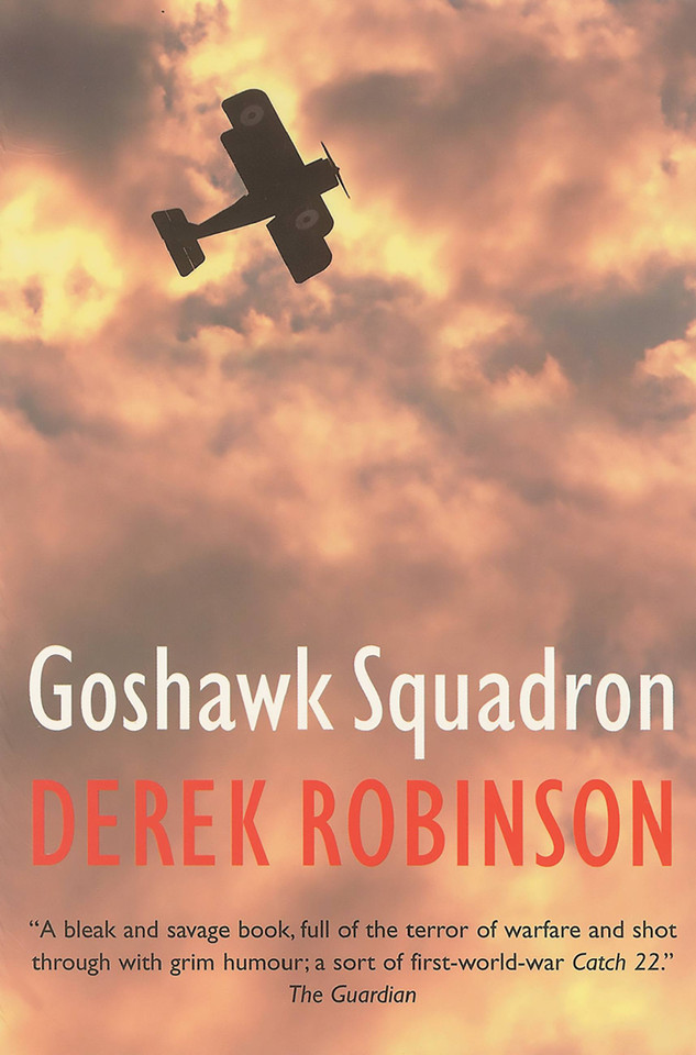 Goshawk Squadron book cover by Derek Robinson