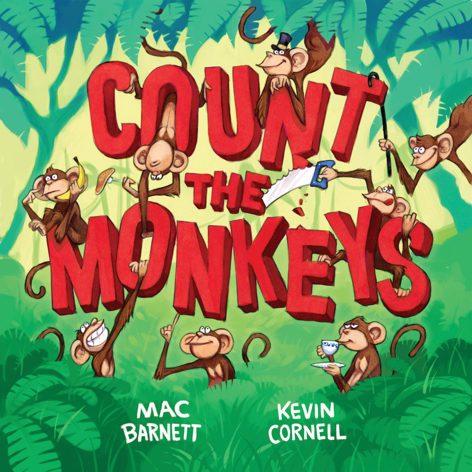 Count the Monkeys book cover by Mac Barnett